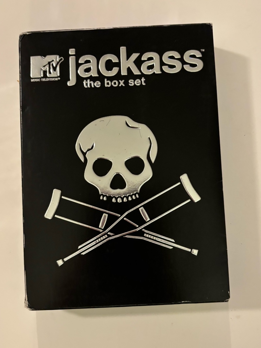 MTV Jackass Black & Silver Skull Box Set